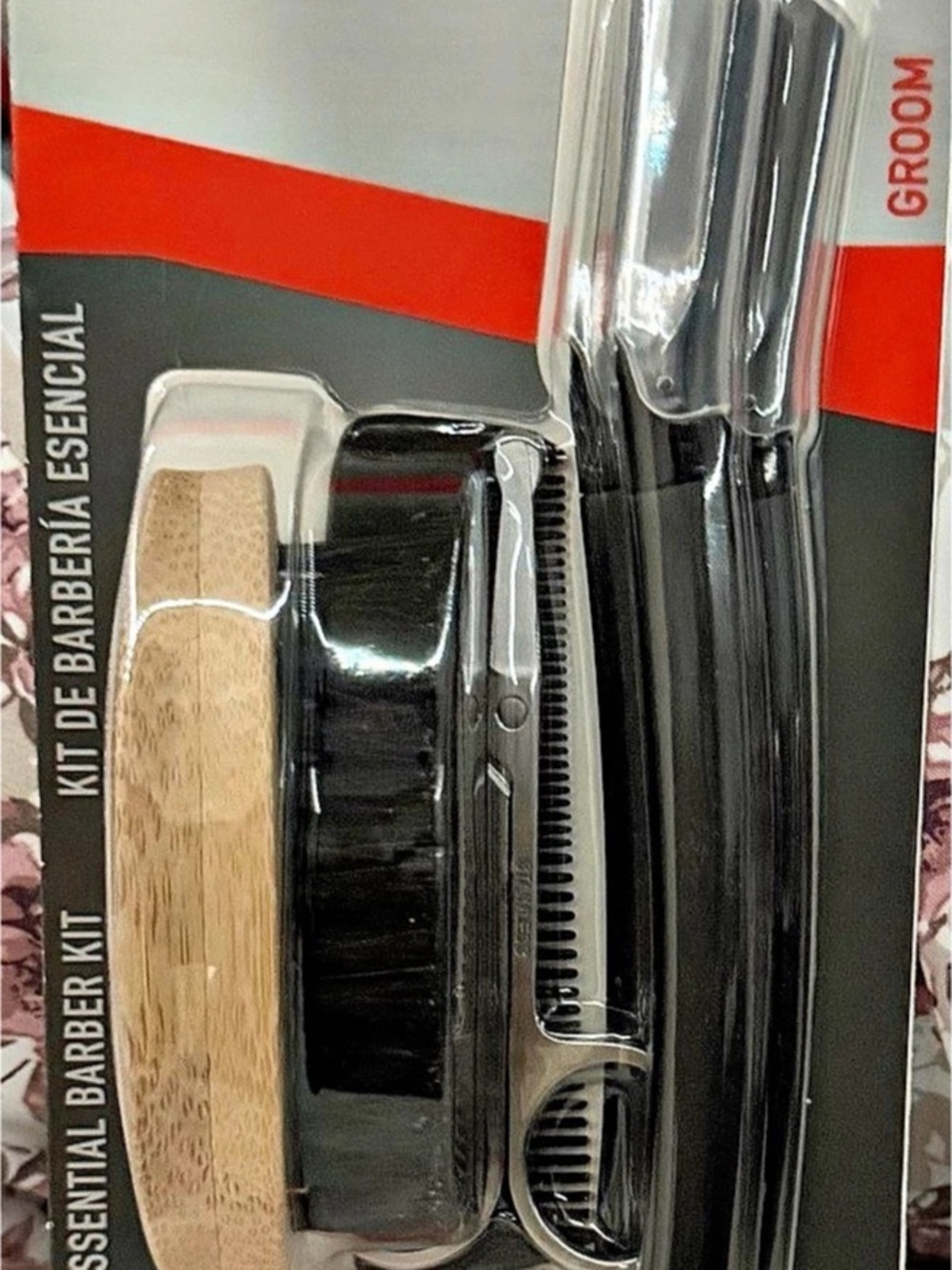 Trim Men's 6-Piece Barber Grooming Kit NWT